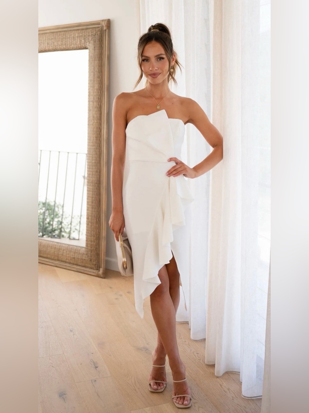Billy J Positano Midi Dress